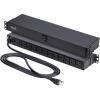StarTech 13-Outlet Rackmount PDU, 1U Server Power Strip, 1x Front and 12x Rear Ports, Mounted Power Distribution Unit