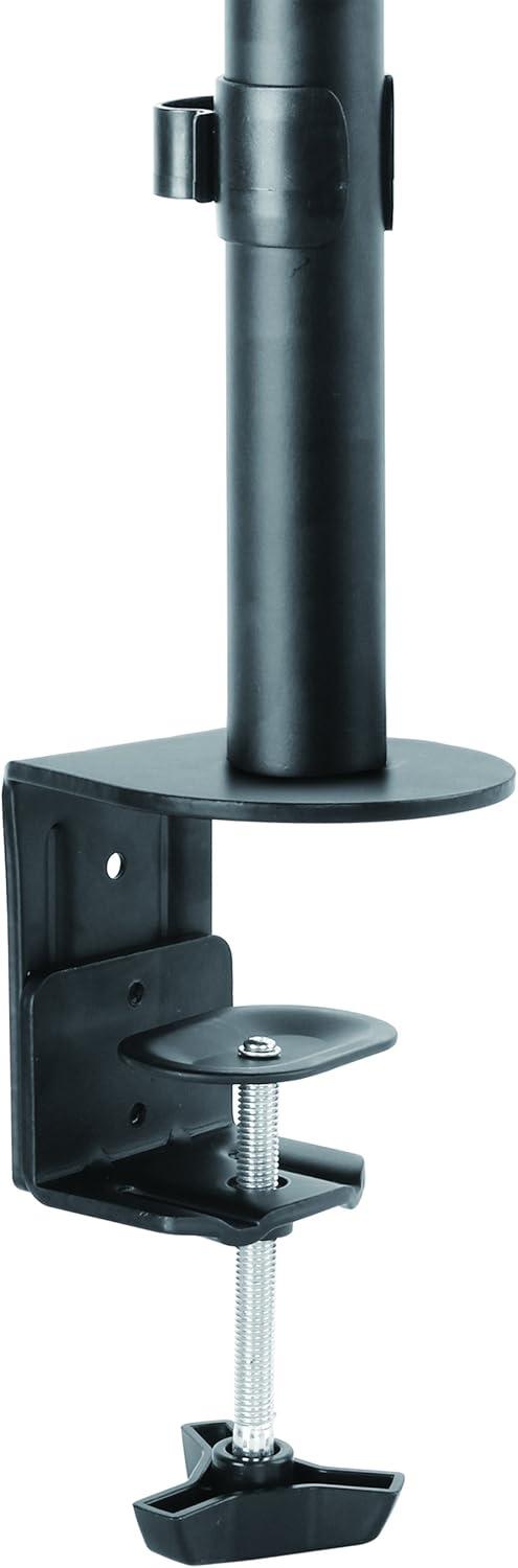 image:imageStarTechcom Single Monitor Desk Mount Heavy Duty Pole Mount for up to 34 176lb8kg VESA Compatible Displays Ergonomic Height Adjustable Monitor Arm Desk amp Grommet ClampSilver