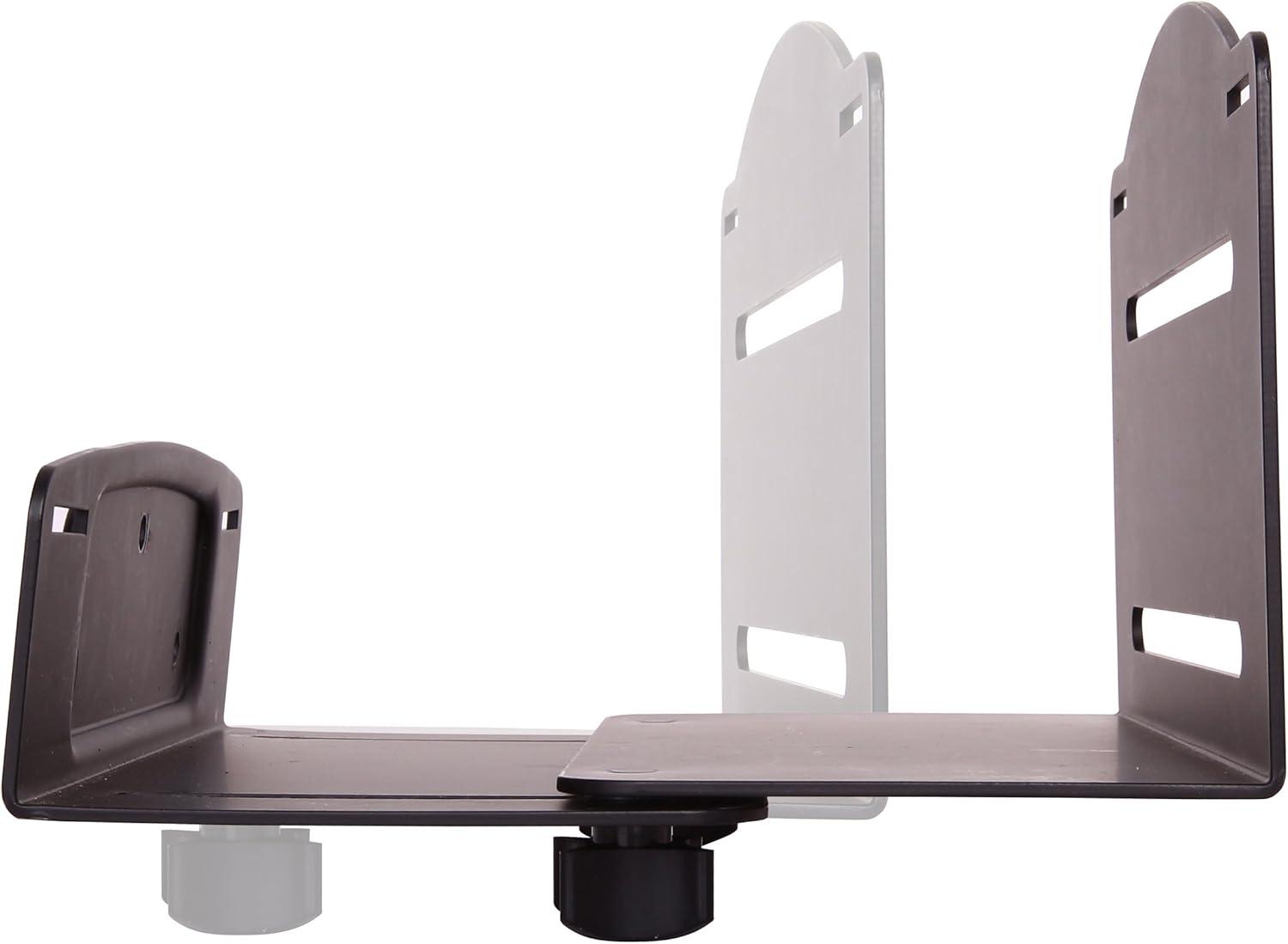 image:imageStarTechcom Wall Mount CPU Holder Adjustable Width 48in to 83in Metal Computer Tower Mounting Bracket for Desktop PC CPUWALLMNT