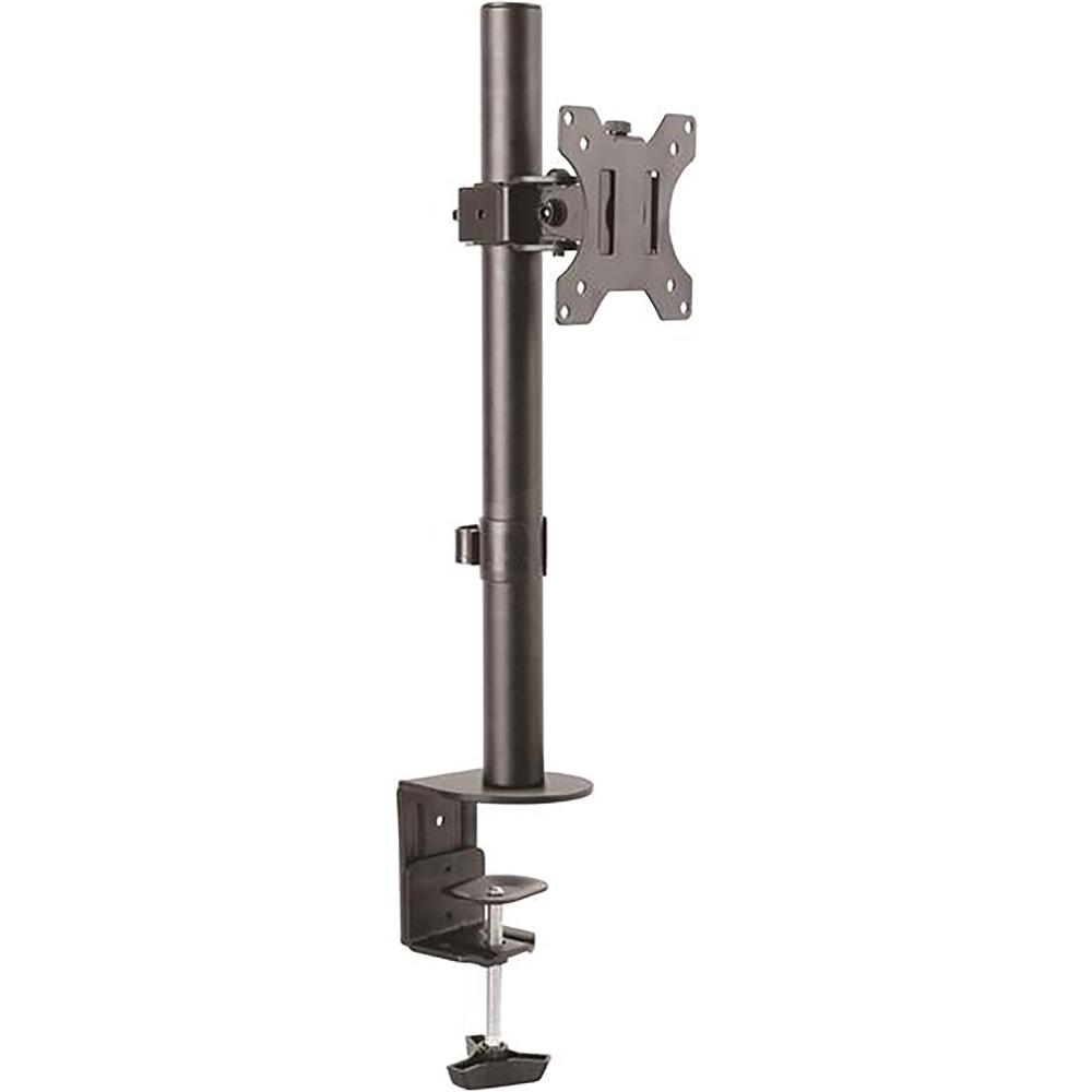 image:imageStarTechcom Single Monitor Desk Mount Heavy Duty Pole Mount for up to 34 176lb8kg VESA Compatible Displays Ergonomic Height Adjustable Monitor Arm Desk amp Grommet ClampSilver