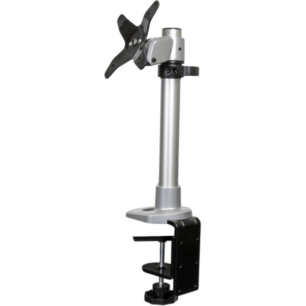 image:imageStarTechcom Single Monitor Desk Mount Heavy Duty Pole Mount for up to 34 176lb8kg VESA Compatible Displays Ergonomic Height Adjustable Monitor Arm Desk amp Grommet ClampBlack