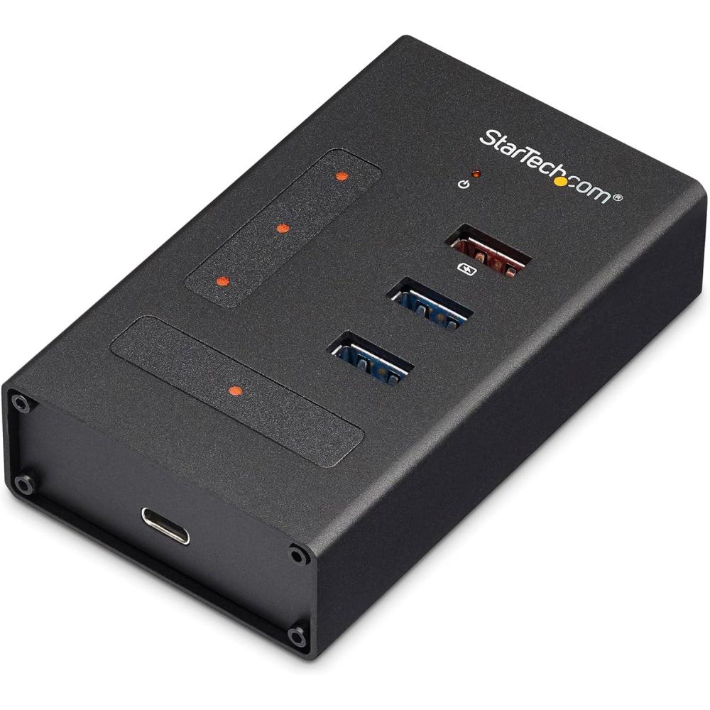 image:imageStarTechcom USBC Hub 4 Port USB C to 3 x USB A and 1 x USB C USB 30 Mountable Industrial Powered USB Hub USB Port Expander HB30C3A1CST1 x 24 x 39