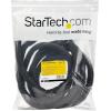 StarTech.com 6.5′ (2m) Cable Management Sleeve – Flexible Coiled Cable Wrap – 1.0-1.5″ dia. Expandable Sleeve – Polyester Cord Manager/Protector/Concealer – Black Trimmable Cable Organizer (WKSTNCM)(1.40″x3.90″x15.09ft)