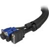 StarTech.com 6.5′ (2m) Cable Management Sleeve – Flexible Coiled Cable Wrap – 1.0-1.5″ dia. Expandable Sleeve – Polyester Cord Manager/Protector/Concealer – Black Trimmable Cable Organizer (WKSTNCM)(1.40″x3.90″x15.09ft)