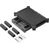 StarTech.com Adjustable Monitor Riser – Large – Drawer – Monitors up to 32”- Adjustable Height – Desk Monitor Stand (MONSTADJDL)(19.7in x 13in)