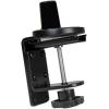 StarTech.com Desk Clamp Monitor Mount – Adjustable – Supports Monitors 12” to 34″ (15.4lb/7kg) – Full Motion Slim VESA Mount Monitor Arm – Desk & Grommet Clamp -Black, TAA (ARMSLIM)(Desk Mount – Slim Profile)