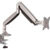 StarTech.com Desk Mount Monitor Arm – Full Motion Articulating – Monitors 12 to 34 Adjustable VESA Single Monitor Arm – Desk & Grommet Clamp -Silver (ARMPIVOTHD)(Silver)