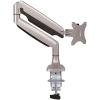 StarTech.com Desk Mount Monitor Arm – Full Motion Articulating – Monitors 12 to 34 Adjustable VESA Single Monitor Arm – Desk & Grommet Clamp -Silver (ARMPIVOTHD)(Silver)