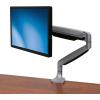 StarTech.com Desk Mount Monitor Arm – Full Motion Articulating – Monitors 12 to 34 Adjustable VESA Single Monitor Arm – Desk & Grommet Clamp -Silver (ARMPIVOTHD)(Silver)