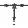 StarTech.com Desk Mount Triple Monitor Arm – Ergonomic VESA 3 Monitor Mount up to 27″ – Articulating & Height Adjustable Pole Mount – Tilt/Swivel/Rotate LCD/LED Screen – Desk Clamp/Grommet (ARMTRIO)(Desk & Grommet Clamp)