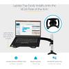 StarTech.com Laptop Monitor Stand, Computer Monitor Stand, Full Motion Articulating, VESA Desk Mount for Displays up to 27″ (17.6lb/8kg)(Single (Monitor or Laptop))