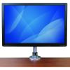 StarTech.com Single Monitor Desk Mount, Heavy Duty Pole Mount for up to 34″ (17.6lb/8kg) VESA Compatible Displays, Ergonomic Height Adjustable Monitor Arm, Desk & Grommet Clamp(Black)
