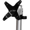 StarTech.com Single Monitor Desk Mount, Heavy Duty Pole Mount for up to 34″ (17.6lb/8kg) VESA Compatible Displays, Ergonomic Height Adjustable Monitor Arm, Desk & Grommet Clamp(Black)