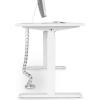 StarTech.com Spine Cable Management – Weighted Base Plate – Cord Cover – Cable Organizer – Cord Protector – Cable Raceway (CMVBMOD) Silver