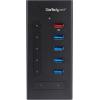 StarTech.com USB-C Hub 4 Port – USB C to 3 x USB A and 1 x USB C – USB 3.0 – Mountable – Industrial – Powered USB Hub – USB Port Expander (HB30C3A1CST)(1″ X 2.4″ X 6.3″)