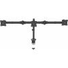 StarTech.com Desk Mount Triple Monitor Arm – Ergonomic VESA 3 Monitor Mount up to 27″ – Articulating & Height Adjustable Pole Mount – Tilt/Swivel/Rotate LCD/LED Screen – Desk Clamp/Grommet (ARMTRIO)(Desk & Grommet Clamp)