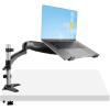 StarTech.com Laptop Monitor Stand, Computer Monitor Stand, Full Motion Articulating, VESA Desk Mount for Displays up to 27″ (17.6lb/8kg)(Single (Monitor or Laptop))