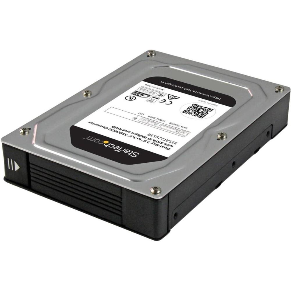 image:imageStarTechcom CFast Card to SATA Adapter with 25 Housing Supports SATA III 6 Gbps CFast Memory Card Converter OS Independent TAA CFAST2SAT252x 25in SATA Drive