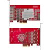 StarTech 4-Port USB-A 10Gbps PCIe Card, 4X Independent USB 3.2 Controllers, PCI Express 3.0 Expansion Card, TAA(USB-A)