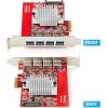 StarTech 4-Port USB-A 10Gbps PCIe Card, 4X Independent USB 3.2 Controllers, PCI Express 3.0 Expansion Card, TAA(USB-A)