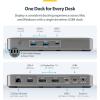 StarTech USB4 Docking Station, Driverless Dual 4K 144Hz for Mac and Windows, Universal USB-C Dock to DisplayPort with 100W PD and 2.5GbE (208N-USB4-DOCK)