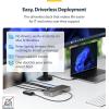 StarTech USB4 Docking Station, Driverless Dual 4K 144Hz for Mac and Windows, Universal USB-C Dock to DisplayPort with 100W PD and 2.5GbE (208N-USB4-DOCK)