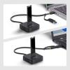 StarTech USB-C/USB-A to M.2 NVMe and 2.5in/3.5in SATA Adapter, 10Gbps, Tool-Free External SSD Hard Drive Reader, B+M/M-Key(NVMe)