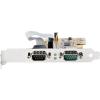 StarTech.com 2-Port PCI Express Serial Interface Card, Dual Port PCIe to RS232 (DB9) Serial Card, 16C1050 UART, Standard/Low Profile Brackets, COM Retention, for Windows/Linux, TAA