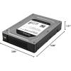 StarTech.com CFast Card to SATA Adapter with 2.5″ Housing – Supports SATA III (6 Gbps) – CFast Memory Card Converter – OS Independent , TAA (CFAST2SAT25)(2x 2.5in SATA Drive)
