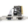 StarTech.com PCI Serial Parallel Combo Card with Dual Serial RS232 Ports (DB9) & 1x Parallel LPT Port (DB25) – PCI Combo Adapter Card – PCI Expansion Card Controller – PCI to Printer Card (PCI2S1P2)