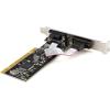 StarTech.com PCI Serial Parallel Combo Card with Dual Serial RS232 Ports (DB9) & 1x Parallel LPT Port (DB25) – PCI Combo Adapter Card – PCI Expansion Card Controller – PCI to Printer Card (PCI2S1P2)