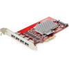 StarTech 4-Port USB-A 10Gbps PCIe Card, 4X Independent USB 3.2 Controllers, PCI Express 3.0 Expansion Card, TAA(USB-A)