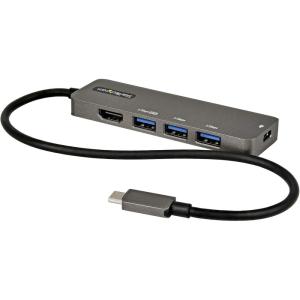 StarTech 5-in-1 USB C Hub, USB-C to HDMI Multiport Adapter with 140W Power Delivery Charging, 4K 60Hz HDMI, 10Gbps Hub, Mini Dock for MacBook, Dell, Thinkpad, HP(100W)