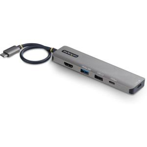 StarTech 5-in-1 USB C Hub, USB-C to HDMI Multiport Adapter with 140W Power Delivery Charging, 4K 60Hz HDMI, 10Gbps Hub, Mini Dock for MacBook, Dell, Thinkpad, HP(140W)