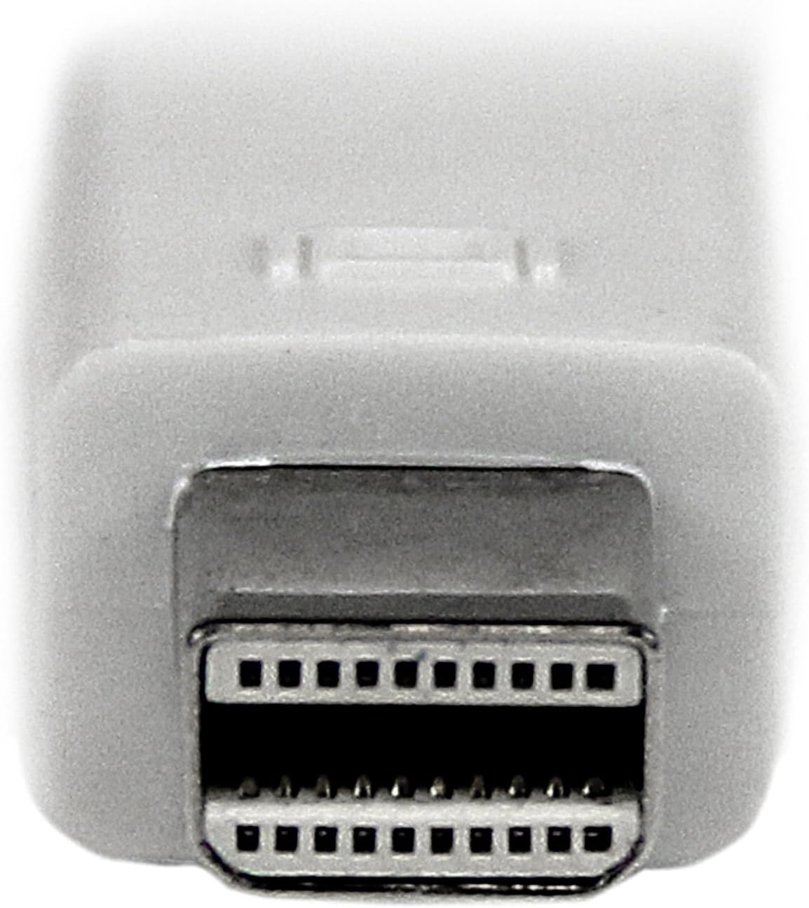 image:imageStarTechcom 10 ft Mini DisplayPort to VGA Adapter Cable mDP to VGA Video Converter Mini DP to VGA Cable for MacPC 1920x1200 White MDP2VGAMM10W