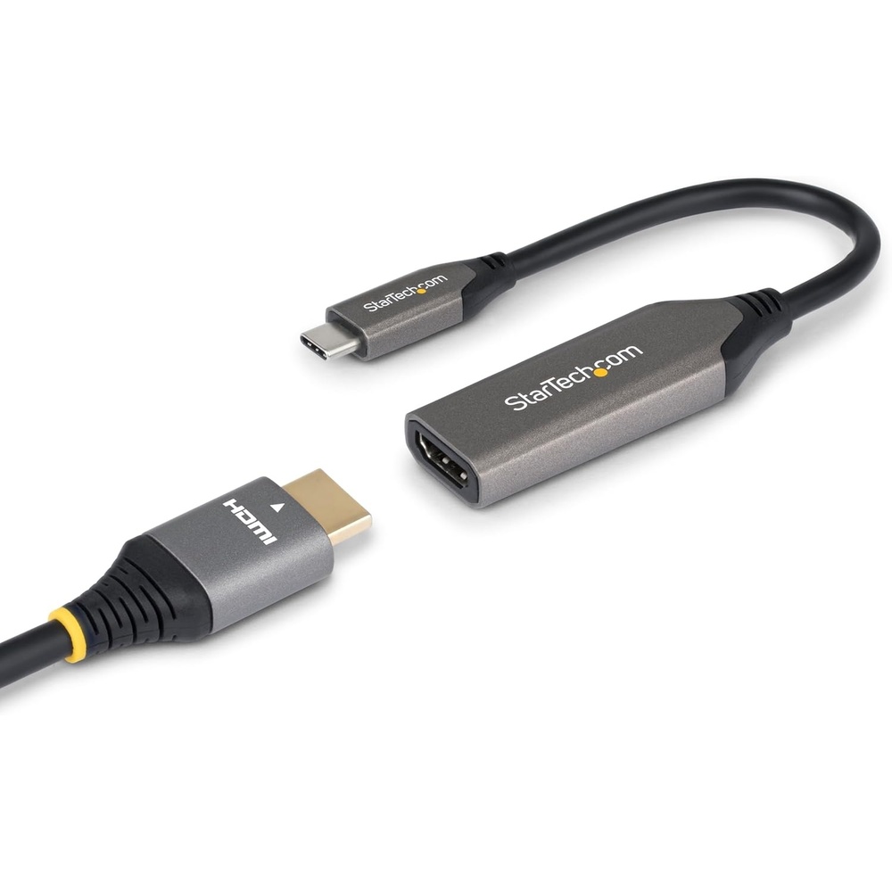 image:imageStarTechcom USBC to HDMI Adapter 8K 60Hz  4K 120Hz Thunderbolt  USB4 Compatible USB C to HDMI 21 Converter for MacBook Pro MacBook Air iPad Pro Pixelbook XPS 112BUSBCHDMI218K60
