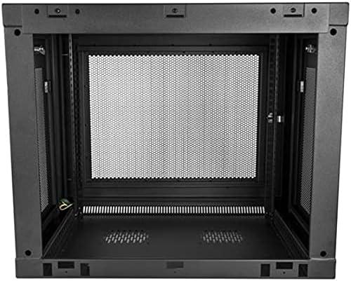 imageStarTechcom 15U 4 Post Wall Network Cabinet with 1U Shelf 19quot Wall Server Rack for IT EquipmentDataFixed Max Depth 16