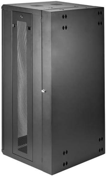 imageStarTechcom 15U 4 Post Wall Network Cabinet with 1U Shelf 19quot Wall Server Rack for IT EquipmentDataHinge Max Depth 16