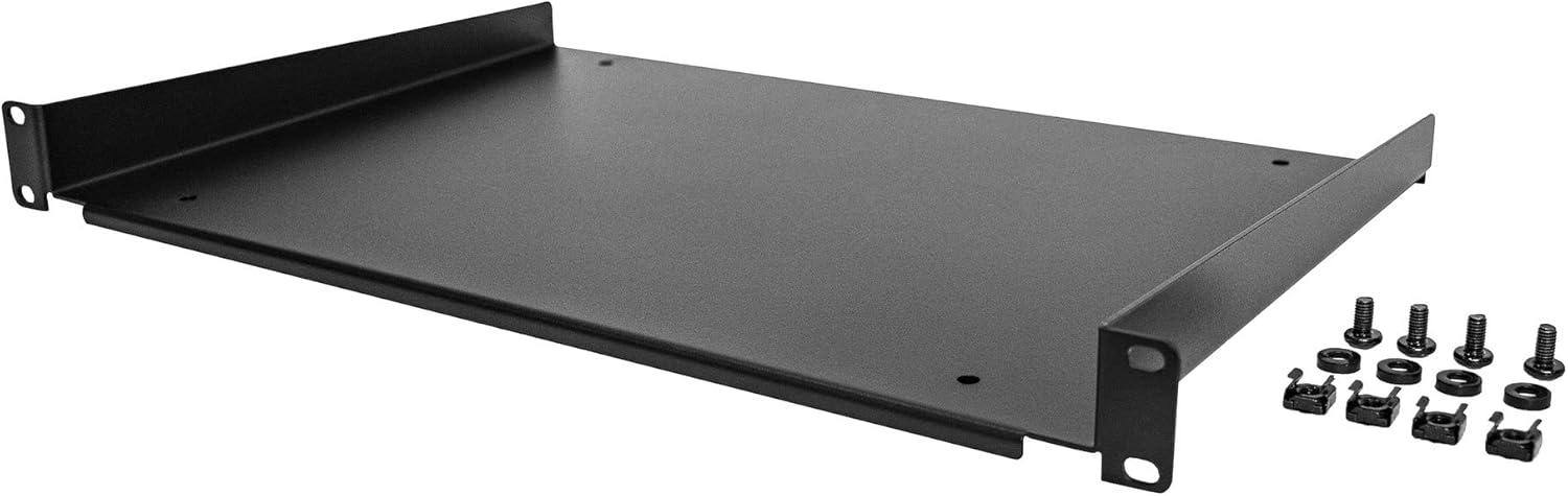 imageStarTechcom 2U 22quot Server Rack Shelf Cantilever Rack Mount Shelf Server CabinetNetwork Rack Shelf Max 22kg CABSHELF22V305 mm