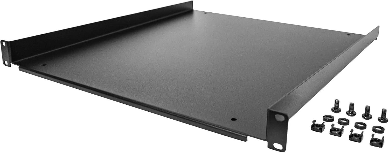 imageStarTechcom 2U 22quot Server Rack Shelf Cantilever Rack Mount Shelf Server CabinetNetwork Rack Shelf Max 22kg CABSHELF22V508 mm