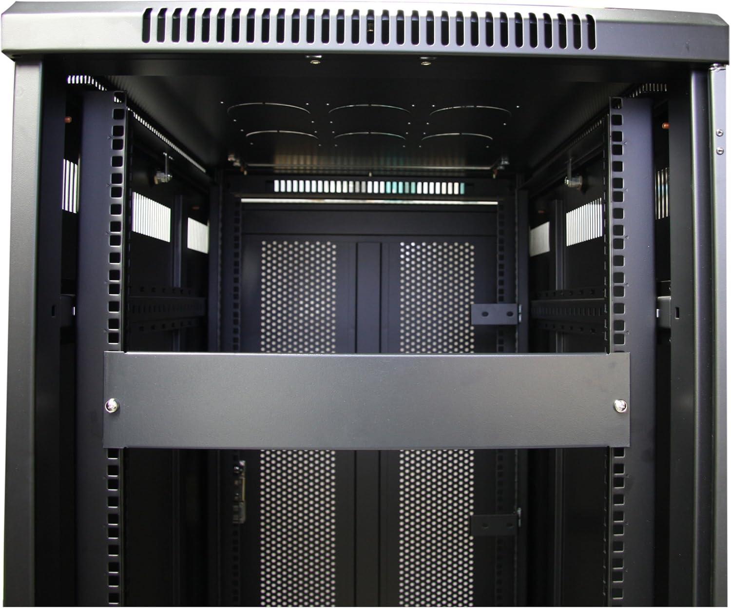 imageStarTechcom 48cm Server Rack ampamp Server Cabinet Fill Panel 1U2U