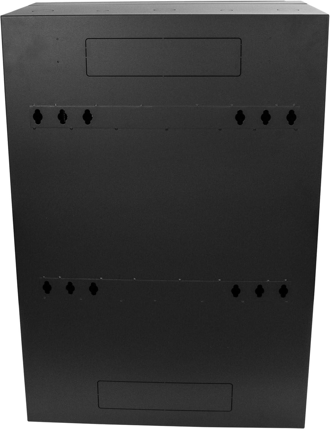 imageStarTechcom 6U Network Wall Cabinet Vertical Rack for Patch Bay Server Room Cabinet 30quot RK630WALVS6U