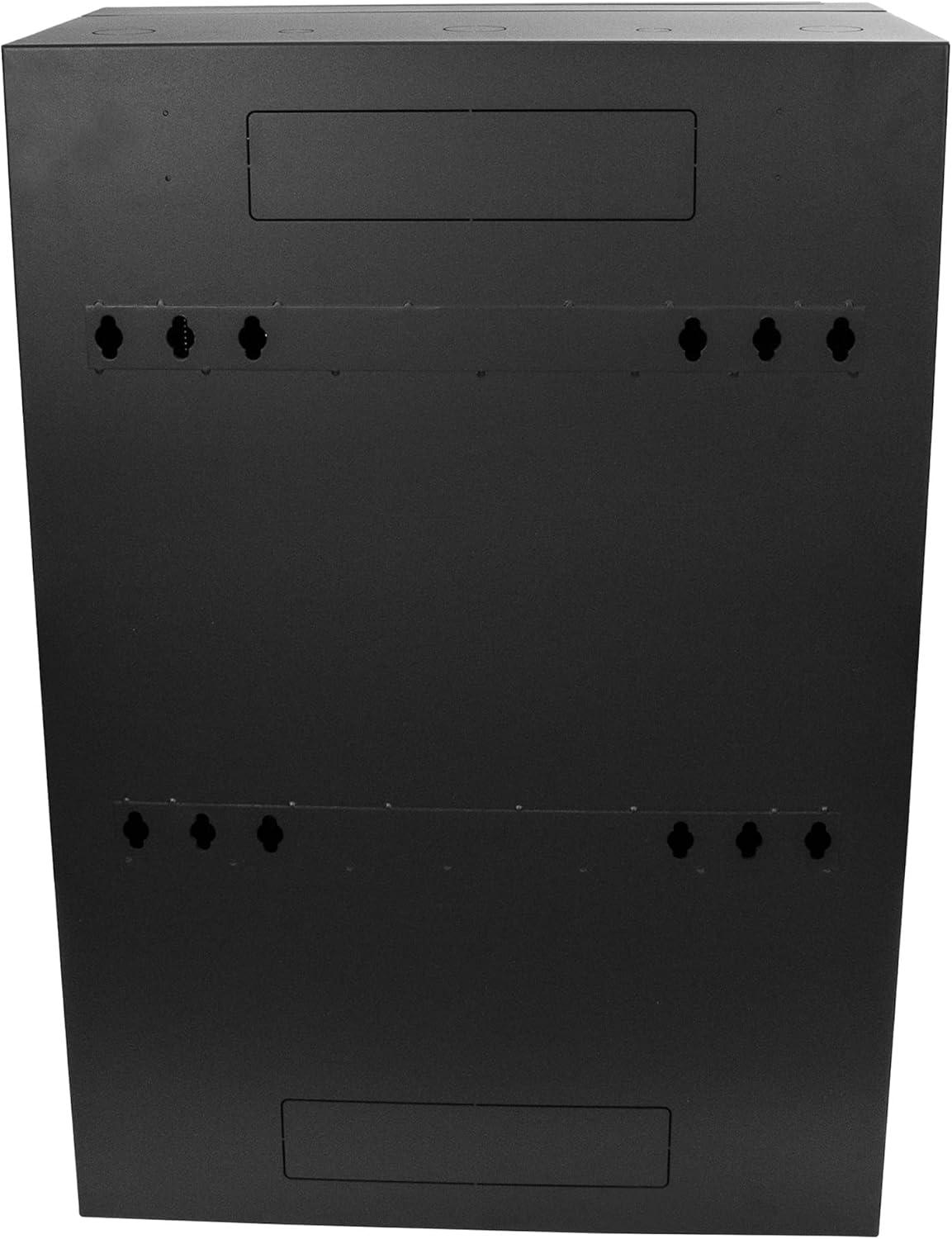 imageStarTechcom 6U Network Wall Cabinet Vertical Rack for Patch Bay Server Room Cabinet 30quot RK630WALVS6U