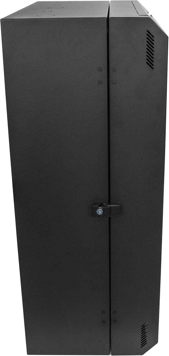 imageStarTechcom 6U Network Wall Cabinet Vertical Rack for Patch Bay Server Room Cabinet 30quot RK630WALVS8U
