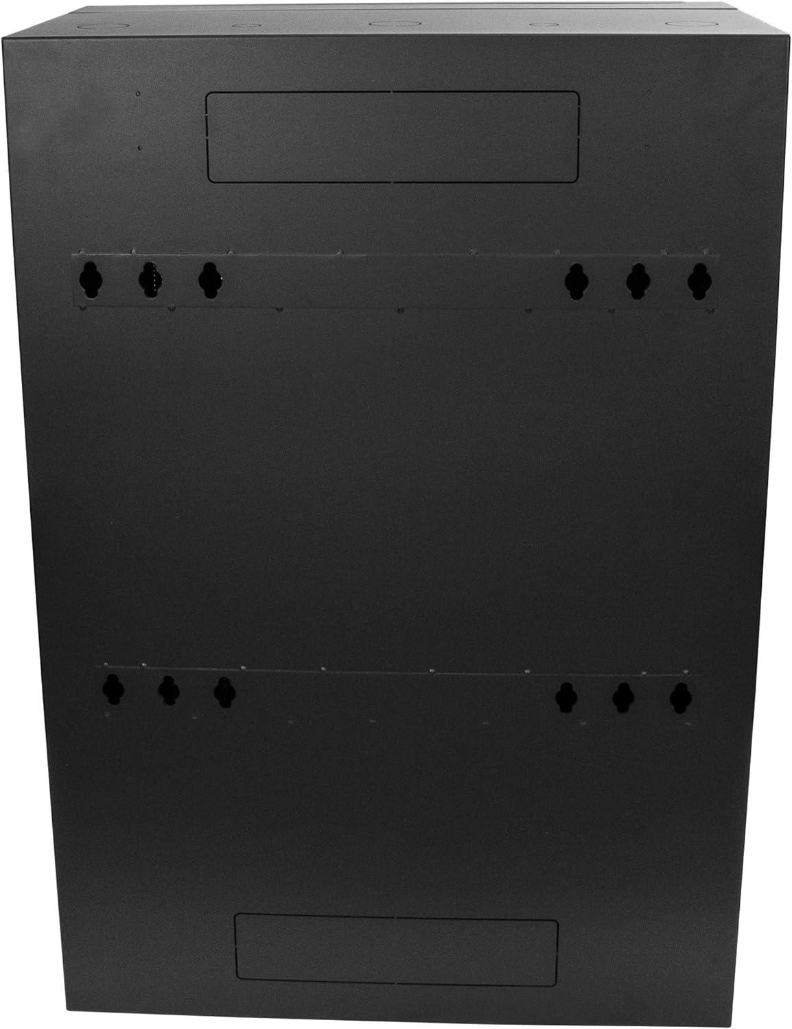 imageStarTechcom 6U Network Wall Cabinet Vertical Rack for Patch Bay Server Room Cabinet 30quot RK630WALVS8U