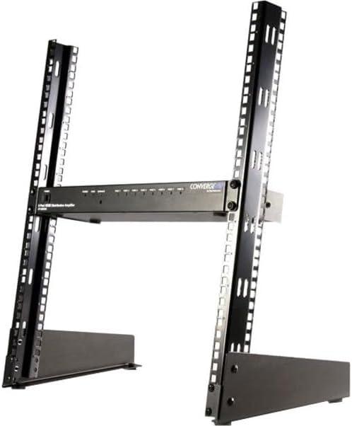 imageStarTechcom 8U Open Frame Network Rack 19quot 2Post Desktop Rack for Computers Audiovisual Equipment Media Computers Data Rooms and Server Rooms RK8OD12U