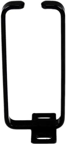 imageStarTechcom CMHOOK1UN Vertical Cable Management Metal Ring for Server Racks 1U DRing Cable Tidy 45cm x 10cm46 x 99 mm