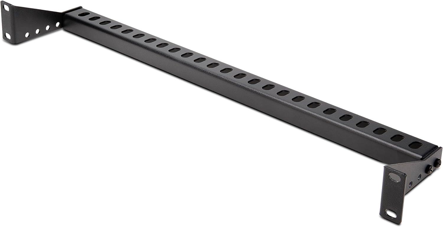 imageStarTechcom GuideCbles Montable en Rack 1U avec Profondeur Rglable Support de Cbles pour RacksArmoires 19quot Barre de Fixation pour Cbles Horizontale 12SCableLacingBar1 unit