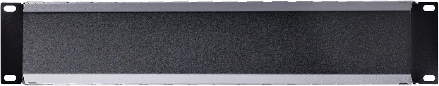 imageStarTechcom Horizontal Cable Management Cable Management for 2U Server Rack with Cover Cable Tray Panel for 19quot Network Rack Cable Slot Duct CMDUCT2U2U