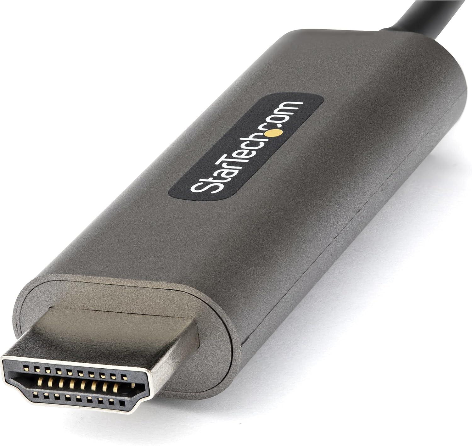 imageStarTechcom USBC to HDMI 4K 60Hz HDR10 Graphics Adapter Cable 5m Ultra HD USB TypeC to HDMI 4K 20b Graphics Converter USBC to HDMI HDR DP 14 Alt Mode HBR3 CDP2HDMM5MH2 m